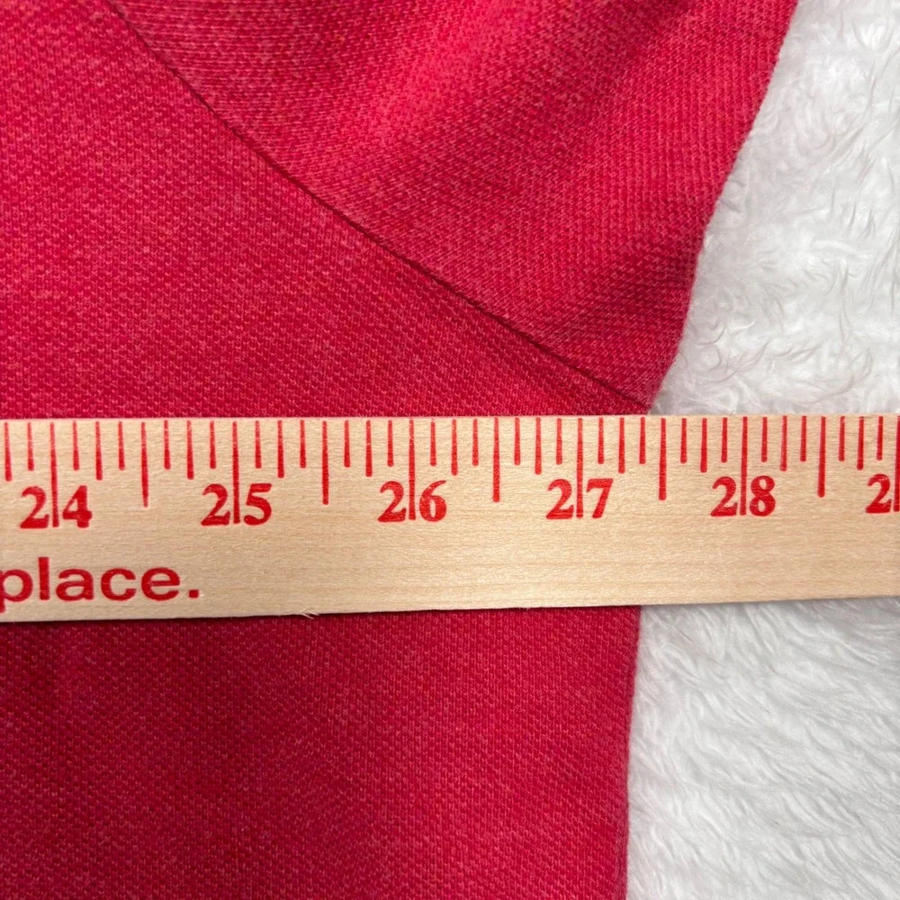 Polo Ralph Lauren Polo Shirt Mens 2XB BIG Red Short Sleeve BOXY Pony Logo Preppy